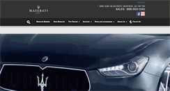 Desktop Screenshot of maseratiquebec.com